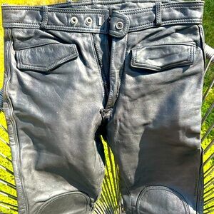 Spartan by Rocky leather motorcycle pants
